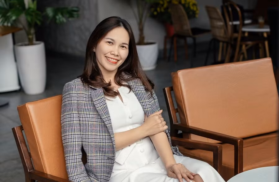 Cô giáo Võ Hà Tuyết Hạnh. (Ảnh: NVCC)