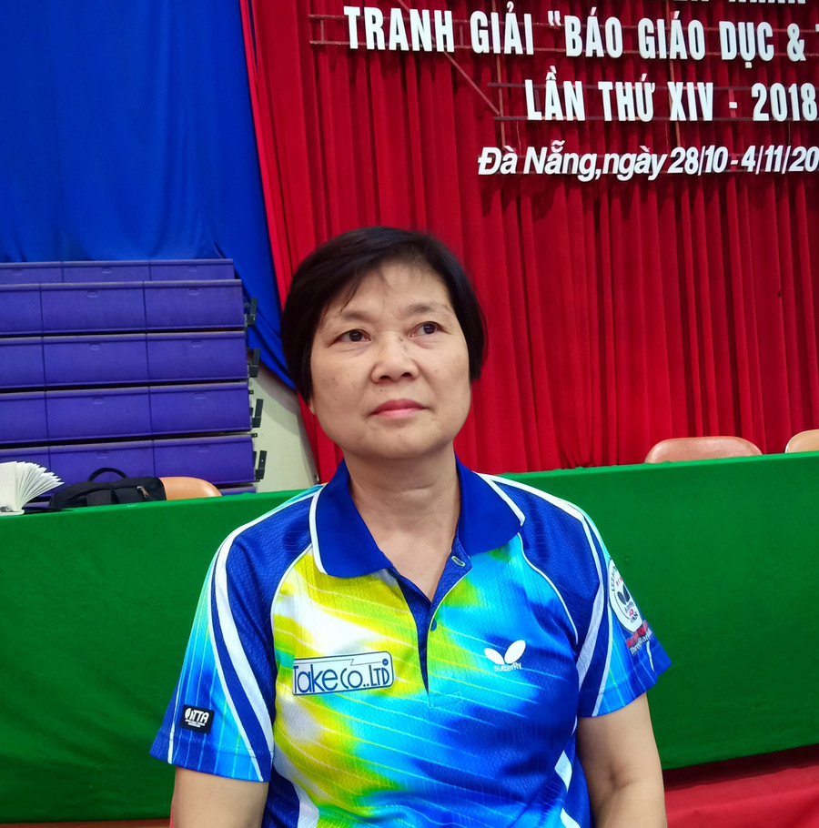 Bà Lê Kim Hạnh – Phó Ban thi đấu Liên đoàn Bóng bàn Việt Nam, Tổng trọng tài Giải đấu Bà Lê Kim Hạnh – Phó Ban thi đấu Liên đoàn Bóng bàn Việt Nam, Tổng trọng tài Giải đấu