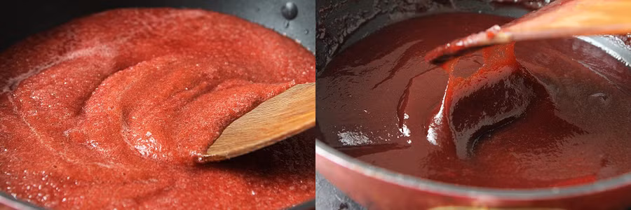 Tranh thủ mận cuối mùa làm món xốt mận để dành ăn dần - Ảnh 3.