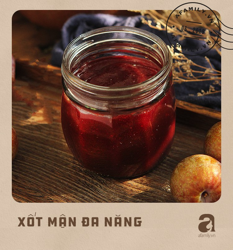 Tranh thủ mận cuối mùa làm món xốt mận đa năng ăn với gì cũng ngon nào các mẹ ơi! - Ảnh 5. Tranh thủ mận cuối mùa làm món xốt mận đa năng ăn với gì cũng ngon nào các mẹ ơi! - Ảnh 5.