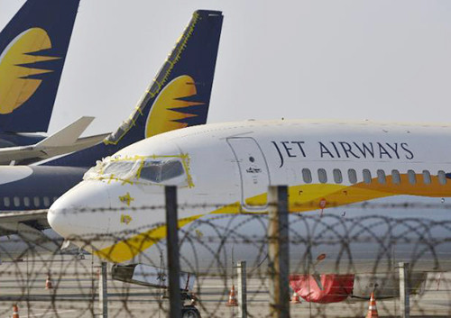 Các máy bay của hãng Jet Airways. Ảnh: AFP.