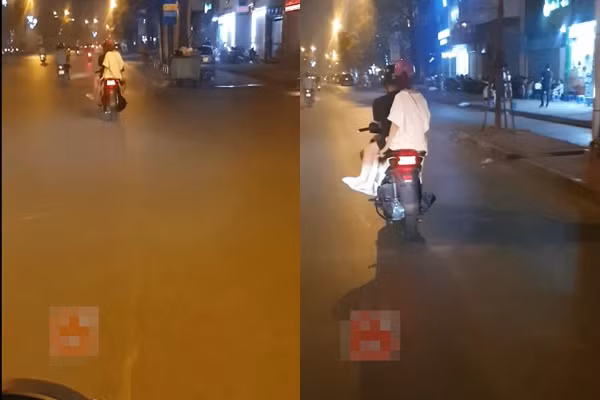 Đang đi trên đường, thanh niên bất ngờ gặp bạn gái ngồi sau xe người khác và màn “dằn mặt” kịch tính