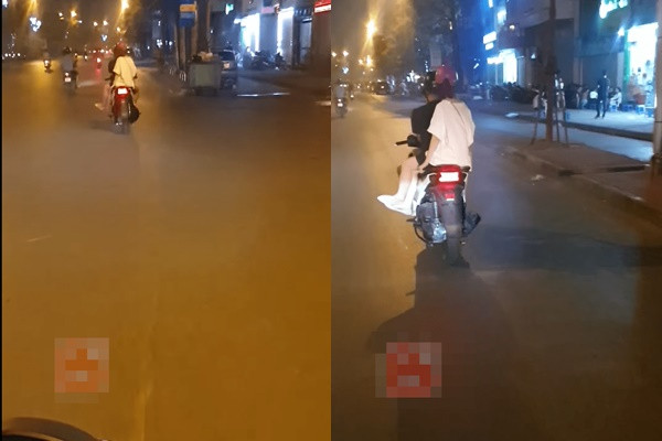 Đang đi trên đường, thanh niên bất ngờ gặp bạn gái ngồi sau xe người khác và màn “dằn mặt” kịch tính