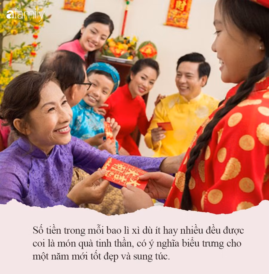 Năm nào cũng lì xì cho con một khoản nhưng bố mẹ đã giải thích rõ ý nghĩa phong tục và vì sao con được nhận khoản tiền này? - Ảnh 5.