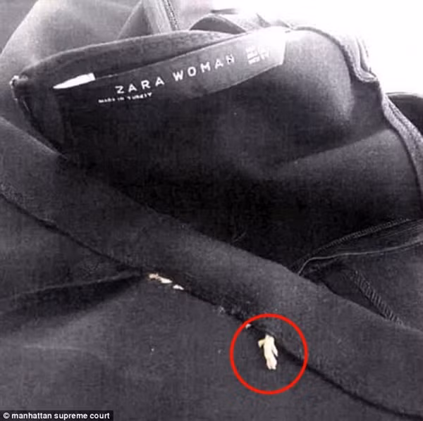 Hoảng hồn khi phát hiện chuột chết may trong váy Zara 