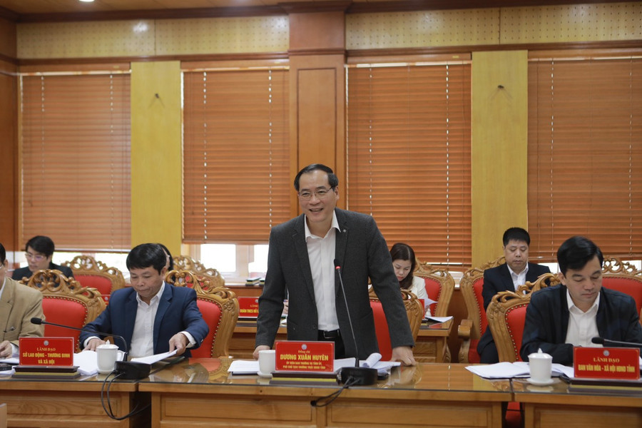 Ông Dương Xuân Huyên, Ủy viên Ban Thường vụ Tỉnh ủy, Phó Chủ tịch Thường trực UBND tỉnh Lạng Sơn.