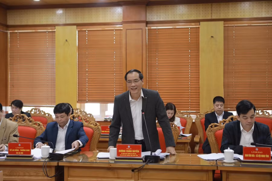 Ông Dương Xuân Huyên, Ủy viên Ban Thường vụ Tỉnh ủy, Phó Chủ tịch Thường trực UBND tỉnh Lạng Sơn.