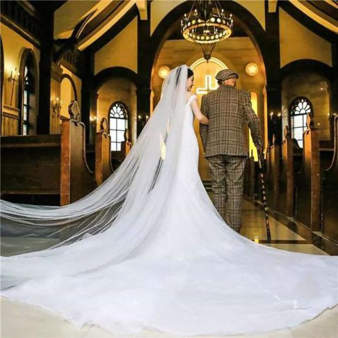 {title} ảnh cưới,ông nội,cưới xin,đột quỵ,Trung Quốc