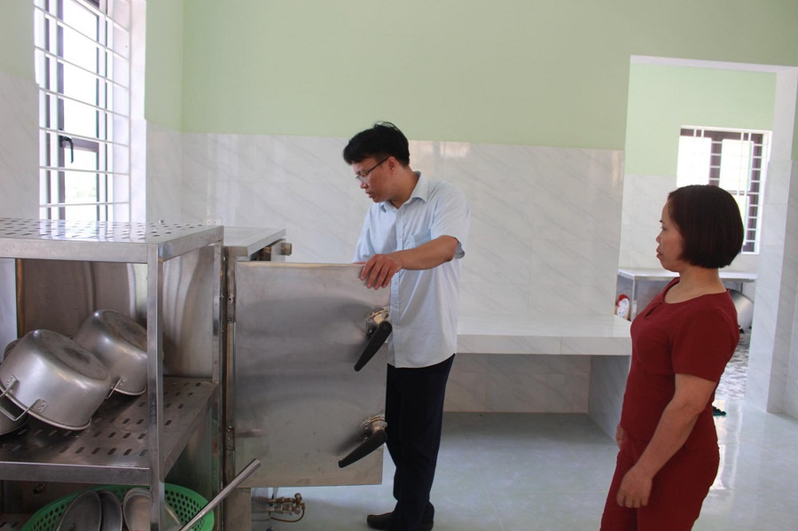 Kiểm tra bếp nấu ăn. Kiểm tra bếp nấu ăn.