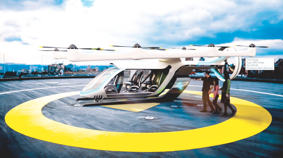 Taxi bay của Công ty Embraer Taxi bay của Công ty Embraer