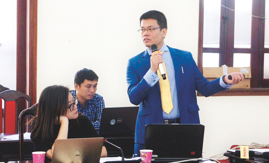 Ông Nguyễn Anh Dương: “Thị trường TMĐT nên để phát triển tự nhiên, khung pháp lý hoàn thiện cần phải theo nghĩa “thân thiện” với thực tế...” Ảnh: An Nhiên