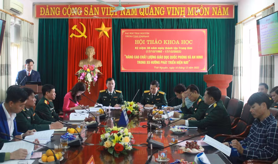 Nâng cao chất lượng giáo dục quốc phòng và an ninh trong giai đoạn mới.