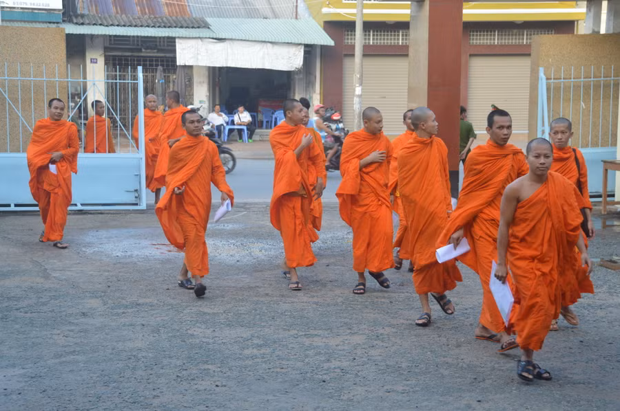 Thí sinh tại Sóc Trăng dự thi THPT quốc gia