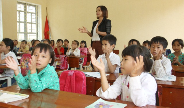 Tiết âm nhạc của cô Hà Thị Huyền