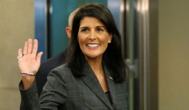 Đại sứ Mỹ tại Liên Hiệp Quốc, bà Nikki Haley, đột ngột tuyên bố từ chức