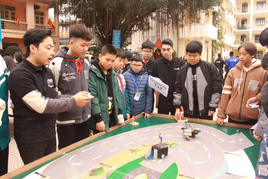 Thái Nguyên đẩy mạnh triển khai giáo dục STEM trong trường học.