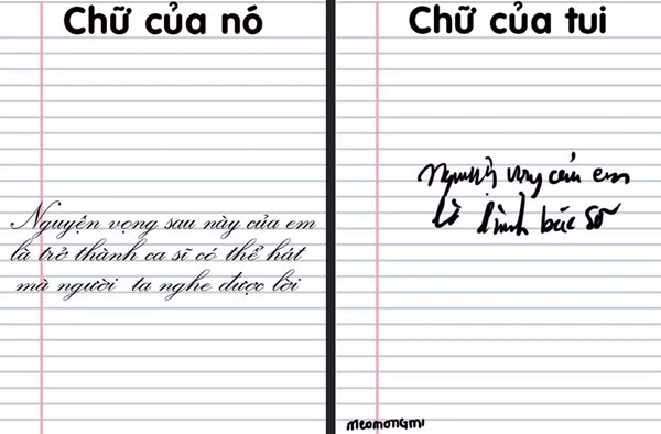 Nhìn chữ là biết mai sau có khả năng thành bác sĩ rồi. cuoi-te-ghe-16-1-ly-do-con-gai-thich-mac-jean-rach-2