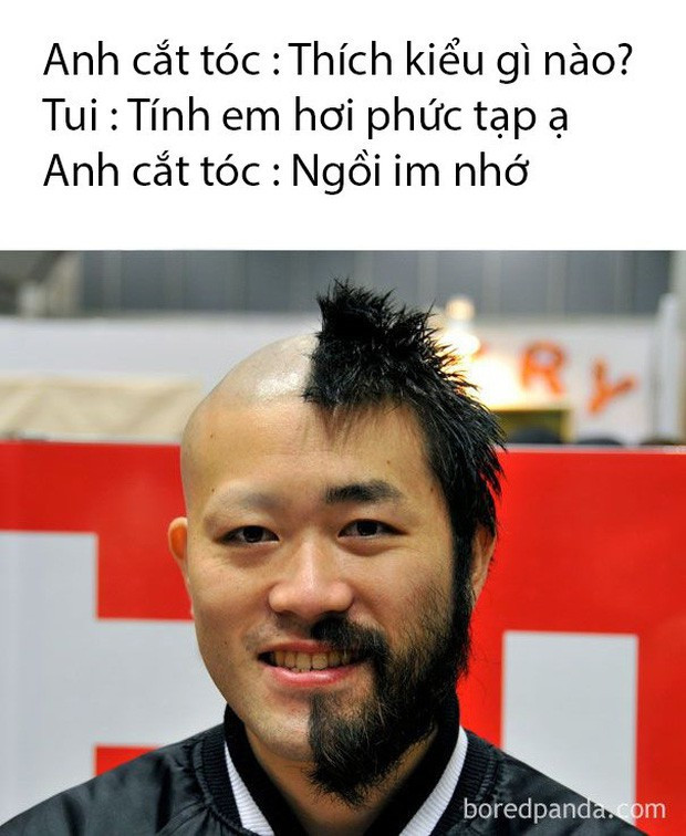 Cắt tóc kiểu này, không biết nên buồn hay vui? ảnh 5 Công nhận bây giờ nhìn rõ 2 mặt tính cách luôn nhỉ?