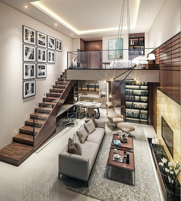 top mau nha cap 4 gac lung 200 trieu dep tien nghi, 3 nguoi o thoai mai - 10