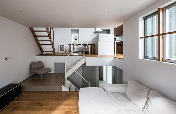 Giải pháp kiến tạo không gian nhà nhỏ hẹp. Giải pháp kiến tạo không gian nhà nhỏ hẹp.