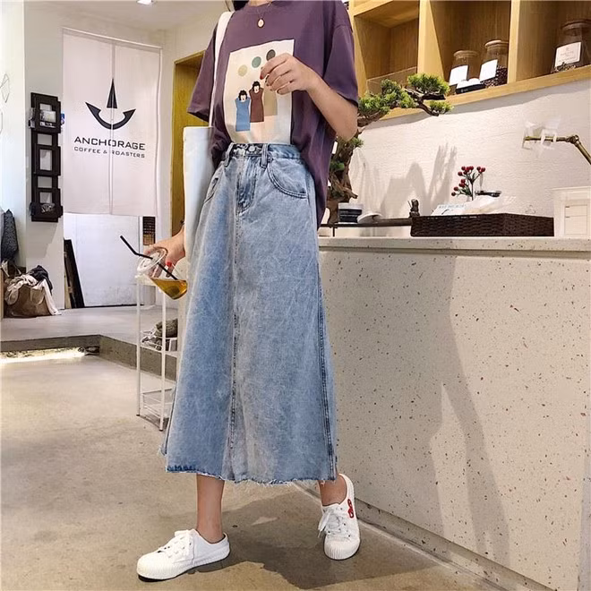 Nhung kieu vay giup nu sinh khong bi thay co mang khi di hoc hinh anh 4 