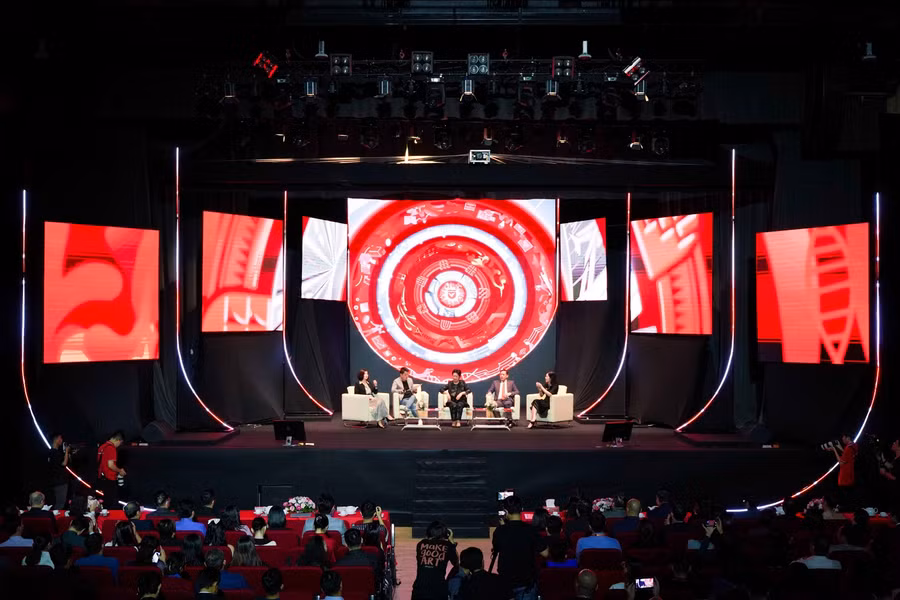 Logo mới của Trường ĐH Văn Lang.