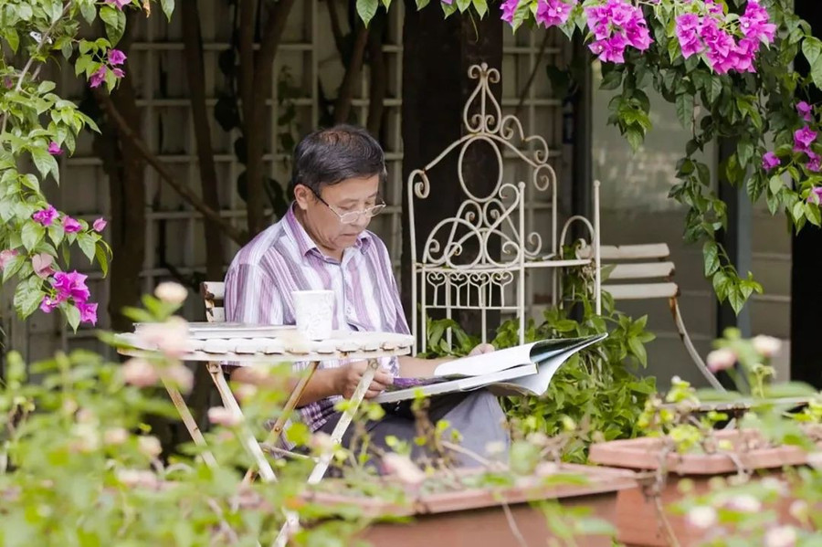 Khu vườn 5000m² đẹp không thể rời mắt, được người đàn ông cải tạo từ bãi đất hoang suốt 17 năm ảnh 24