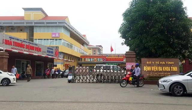 Bệnh viện Đa khoa Hà Tĩnh.