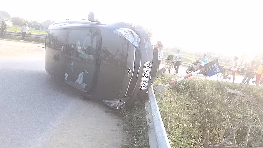 Hiện trường vụ tai nạn 