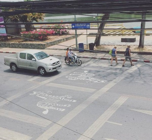 Vạch qua đường dành riêng cho ngựa vằn. Vạch qua đường dành riêng cho ngựa vằn.