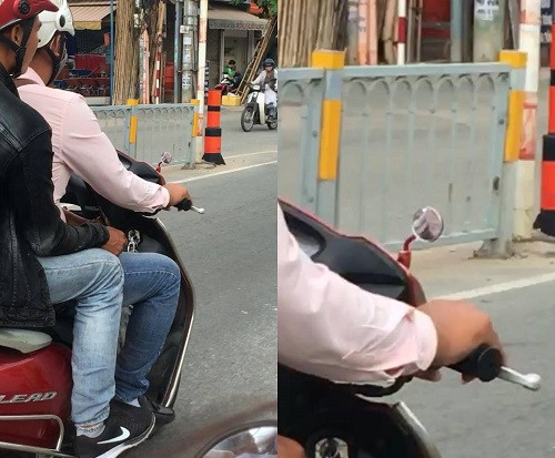 Gương chiếu hậu mini. Gương chiếu hậu mini.