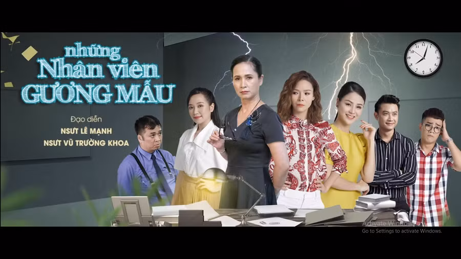 Bộ phim "Những nhân viên gương mẫu" hứa hẹn tiếp tục thu hút khán giả truyền hình.