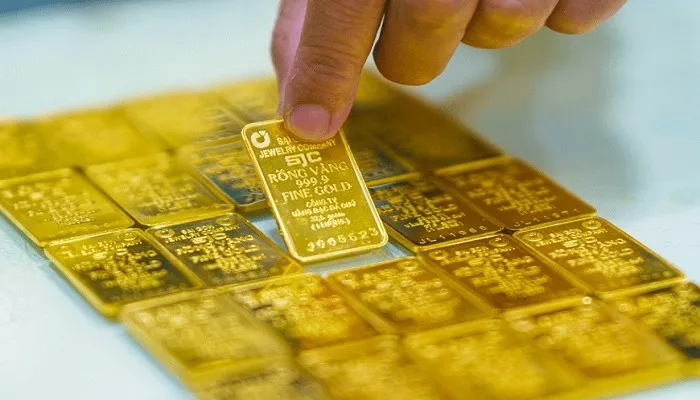Giá vàng đầu tuần 24/6 dưới mức 77 triệu đồng/lượng
