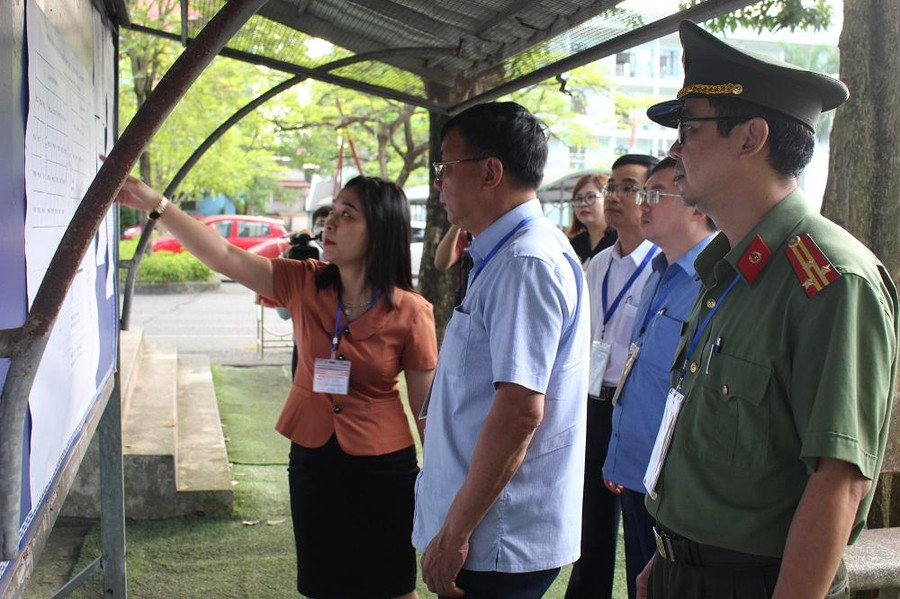 Nhiệm vụ đảm bảo an ninh, an toàn cho kỳ thi tốt nghiệp THPT là hết sức thiết yếu và quan trọng