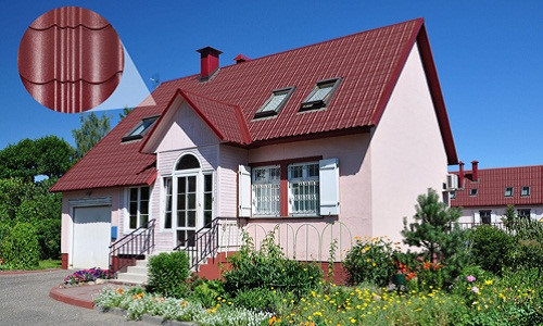 Mái tôn giả ngói Mái tôn giả ngói