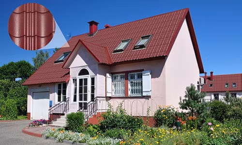 Mái tôn giả ngói Mái tôn giả ngói