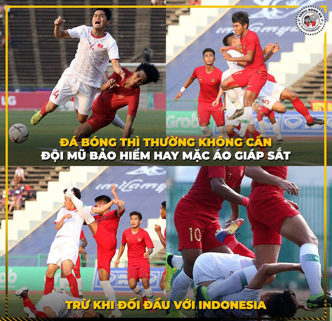 Ảnh chế U23 Việt Nam trước trận "đại chiến" với U23 Indonesia hình ảnh 5 anh che u23 viet nam truoc tran "dai chien" voi u23 indonesia hinh anh 5