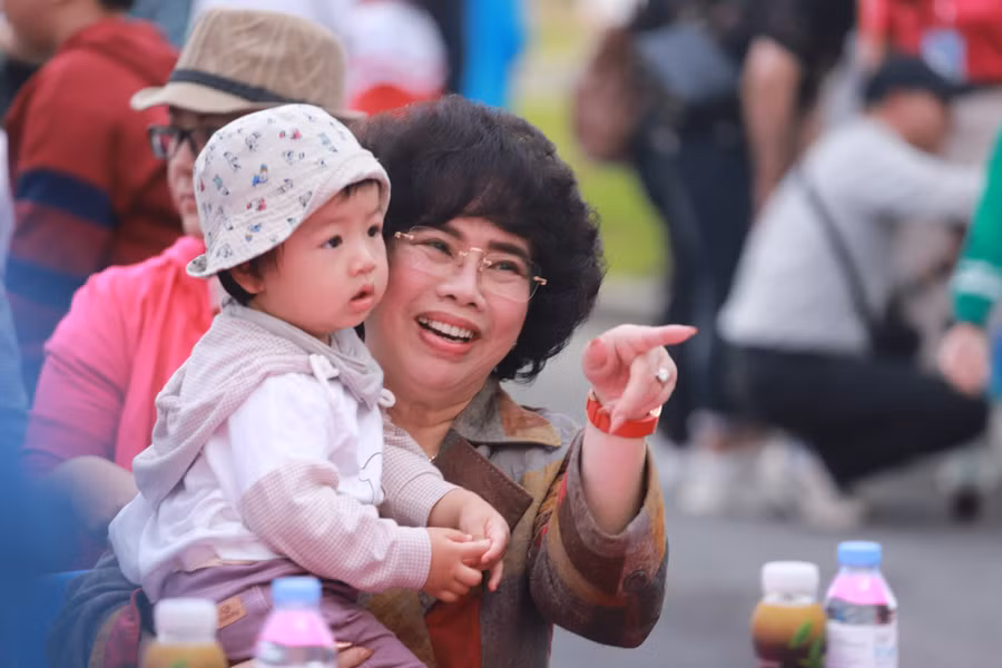 Anh hùng Lao động Thái Hương - Nhà sáng lập Hệ thống Trường TH School. Ảnh: Đình Tuệ.