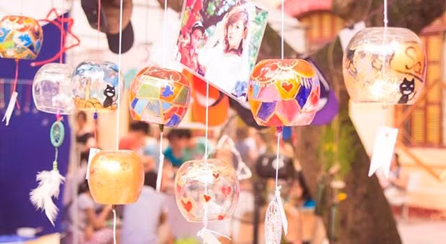 Không treo chuông gió ở nhà vệ sinh