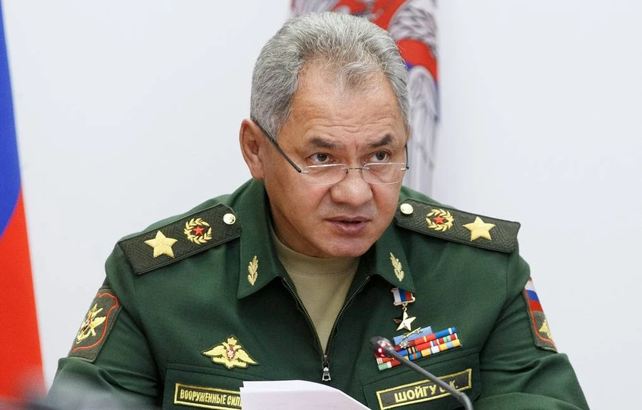 Bộ trưởng Quốc phòng Nga Sergei Shoigu.