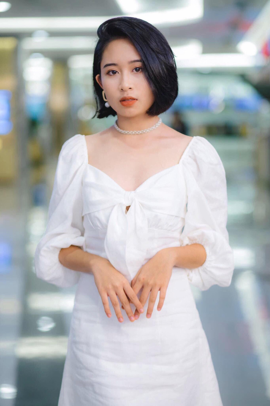 Ca sĩ Hana Diệu Hân – sinh viên trường đại học Hoa Sen. Ca sĩ Hana Diệu Hân – sinh viên trường đại học Hoa Sen.