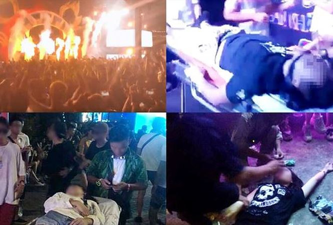 7 người tử vong, 5 người vẫn đang cấp cứu sau đại nhạc hội diễn ra ở Công viên nước Hồ Tây tối 16/9 (Ảnh: tienphong.vn)