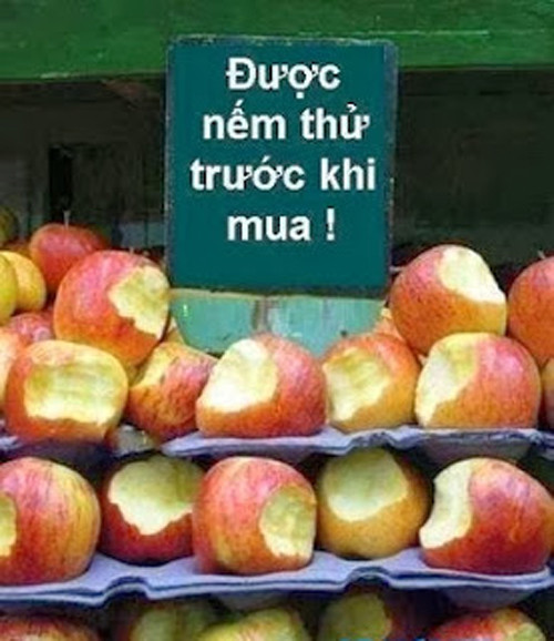 Người mua thì ít người thử thì nhiều.