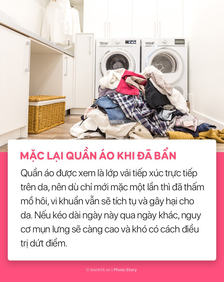 Đừng hỏi vì sao lưng nổi nhiều mụn nếu bạn thường có những thói quen này - Ảnh 3. Đừng hỏi vì sao lưng nổi nhiều mụn nếu bạn thường có những thói quen này - Ảnh 3.