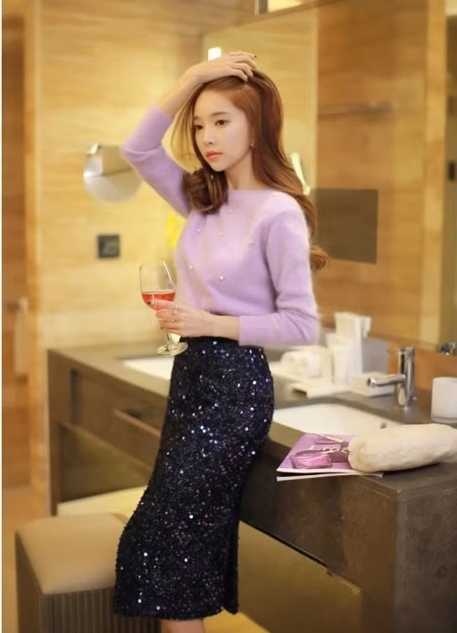 Chân váy bút chì 