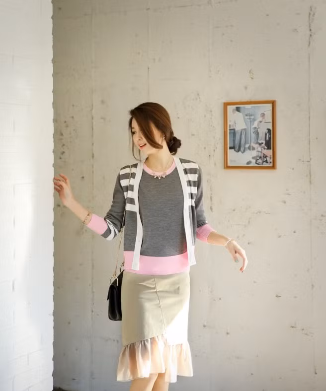 Chân váy bút chì 