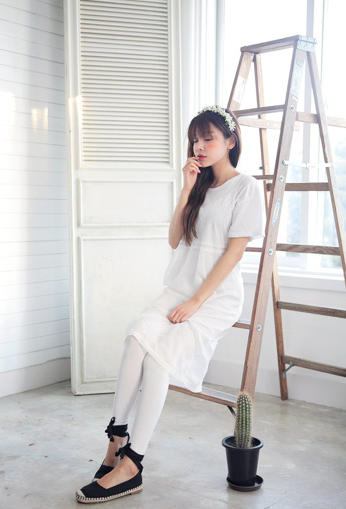 Giới trẻ Hàn mê mẩn váy midi vintage ảnh 13 Giới trẻ Hàn mê mẩn váy midi vintage