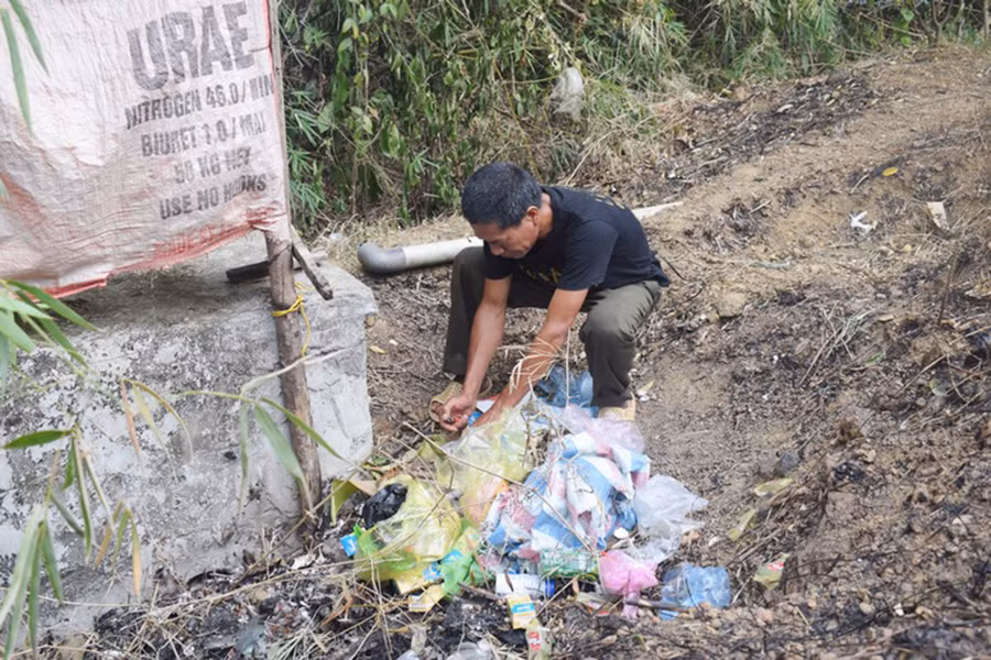 Ông Thành dựng lại hiện trường