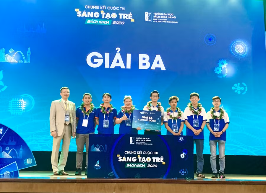 Chế phẩm tảo nguyên liệu ATER đạt giải 3