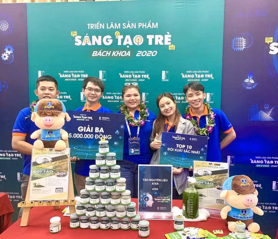 Nhóm ATER và Chế phẩm tảo nguyên liệu ATER